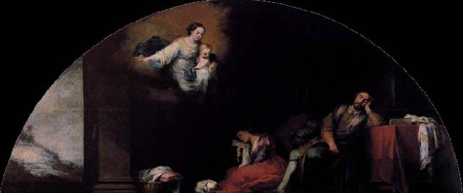 MURILLO, Bartolome Esteban Dream of Patrician John oil painting picture